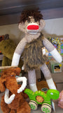 Martin Schmidt Custom Sock Monkey Caveman