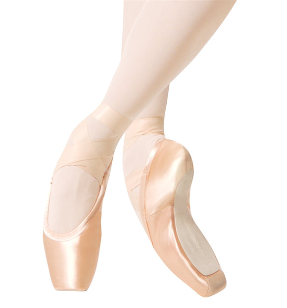 Europa Sculpted Pointe Shoes with Suede Tips by Gaynor Minden