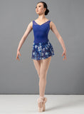 Chevron Ribbed Skirt MS162 by Mirella