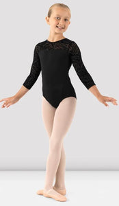 High Neck 3/4 Sleeve Leo CL1066 by Bloch