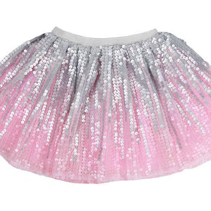 Pink and Silver Waterfall Tutu
