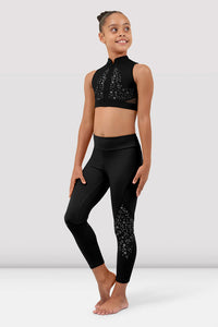 Flowering Vine 3/4 Legging CP9348 by Bloch