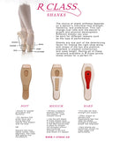 BRILLANTE Suede Tip RC27 Pointe Shoe by R Class