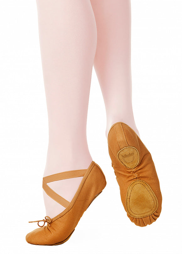Model 6 Performance Vegan Canvas Flat by Nikolay