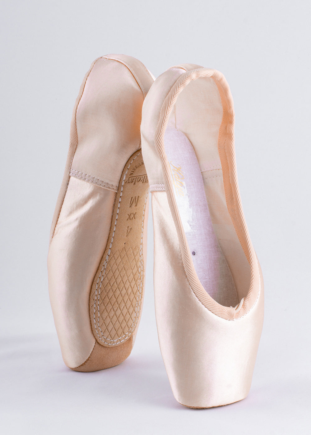 Katya Satin Pointe Shoe by Nikolay Metronome Dancewear