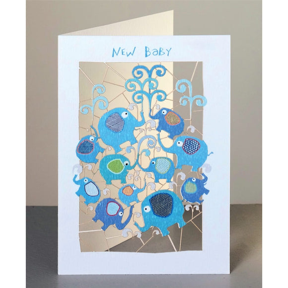 Laser Cut Shadywood Card