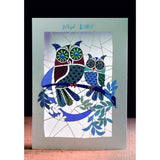 Laser Cut Shadywood Card