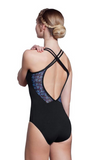 Ruby Camisole Printed Mesh Leotard LUF439 by Lulli Dancewear