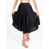 Womens Character Dance Below-The-Knee Circle Skirt by Body Wrappers