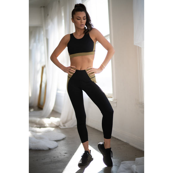 Women's Active Crush it Colorblock Sports Bra + Legging