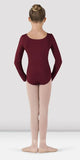 Petite Long Sleeve Round Neck Leo CL5409 by Bloch