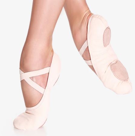 Children's Vegan Ballet Flat Light Pink SD16VG by So Danca