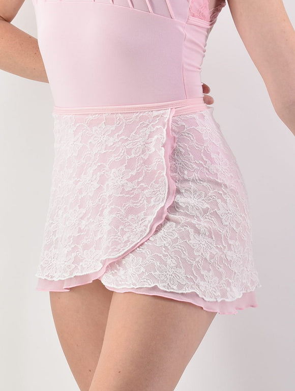 Diane Lace Reversible 2 in 1 Skirt by AK Dancewear