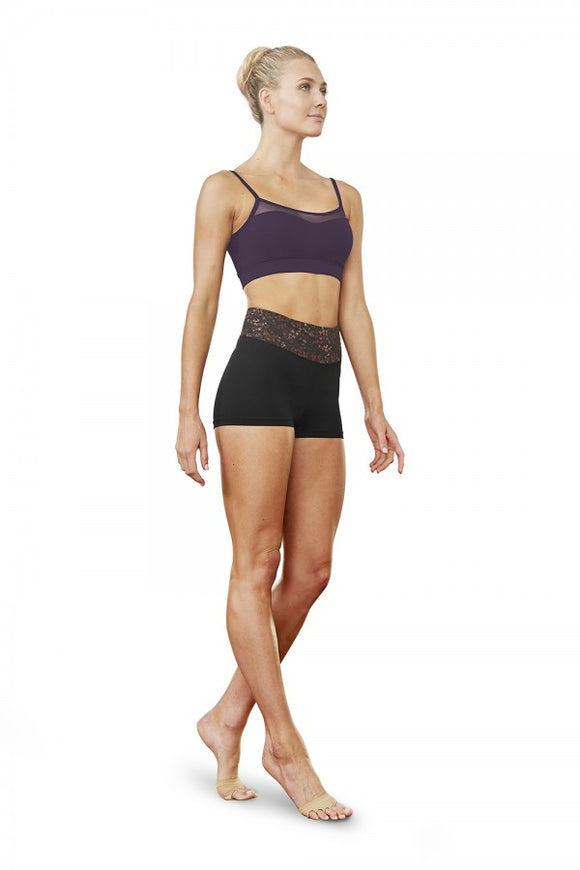 Indi Printed Waistband Short FR5153 by Bloch