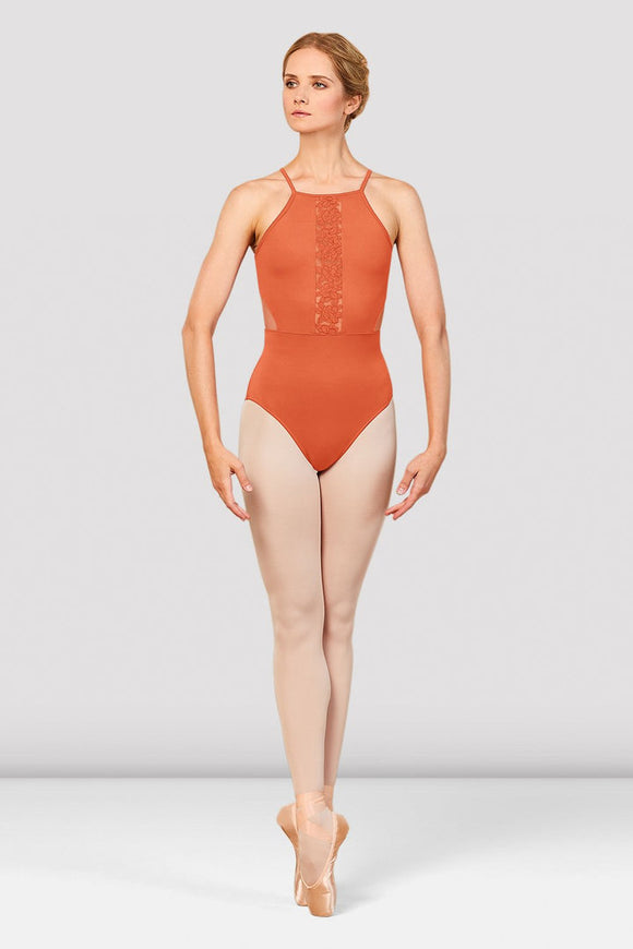 Ember Detail Front Halter Leo L5557 by Bloch