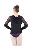 Midori Zippered Hoodie by Ballet Rosa