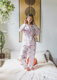 Eyes of the World Long Sleeve Adult Sleep Set