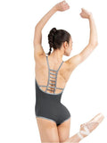 Ladder Black Camisole Leotard 11539W by Capezio