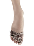 Bloch Soleil Foot Glove - Women S0662 Zebra