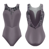 Velour Vintage Plum Leotard by Danse de Paris