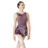 Velour Vintage Plum Leotard by Danse de Paris