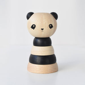 Wooden Stacker Panda by Wee Gallery