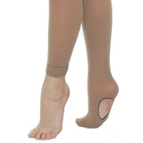 bloch endura adaptatoe tights light tan T0935G