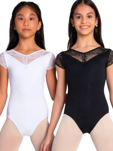 Short Sleeve Leotard L2445 by So Danca