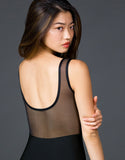 Fauna Illusion Tank with Mesh Back 2261A by Suffolk Dance