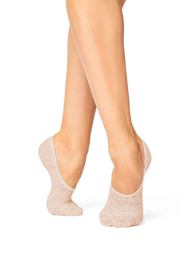 Vegan Lace Sock with Micro-Suede Toe and Heel Pads SD124VG by So Danca