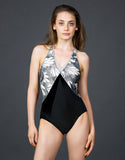 Plume Halter with Cross Back Leo 2264A by Suffolk Dance